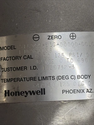 New | in-Stock Honeywell STG944 Miscellaneous MRO Indiana US | J&J Industrial Supply #1252323