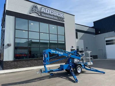 New | in-Stock 2026 GENIE TZ-34/20 TOWABLE ARTICULATING BOOM LIFT Towable Boom Lifts Alberta CA | Adcock Equipment #1418102