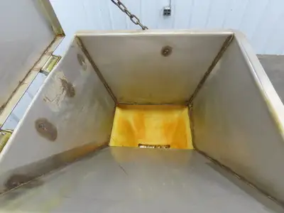 Accu-Rate Volumetric Screw Feeder 1" Auger Stainless Hopper 18x18" 90VDC