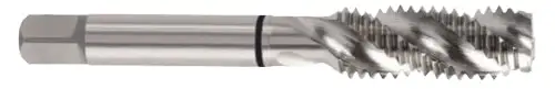 YG M3.5 x 0.6mm HSS-EX Spiral Flute Tap Black Ring Modified Bottoming 3FL D4 Tap
