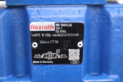 Rexroth Valve R900954260 4WRTE 10 V50l-46/6EG24ETK31/A1M VALVE NEW STOCK H1640