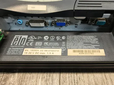 Used ELO TOUCH SYSTEMS ET1529L-8CWA-1-GY-T-G Programmable Logic Controllers South Carolina US | ESS Industrial Equipment Sales #1280878
