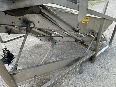 USED MAGNUSON ENGINEERING SHUFFLO FEEDER AND SLICER 54" WIDE