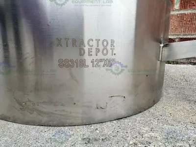 NEW XTRACTOR DEPOT DIMOND MINER 10L STAINLESS STEEL OIL EXTRACTOR COLLECTION CHAMBER