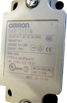 NEW OMRON D4B-2111N LIMIT SWITCH D4B2111N