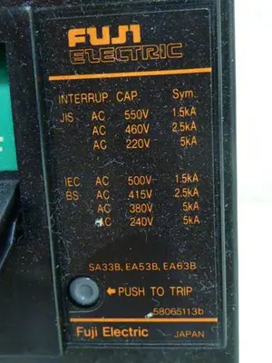 USED FUJI ELECTRIC SA33B-10