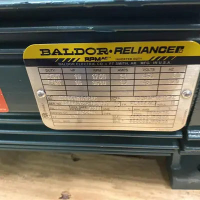 Used BALDOR IDBRPM18154C Industrial Controls | Surplus Asset Holdings #1221116