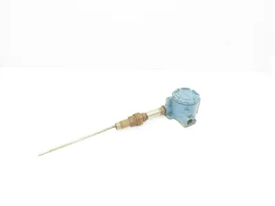 Rosemount 644HAE5J6F6XA Thermocouple 7.5" Probe Temperature Sensor 1/2" NPT