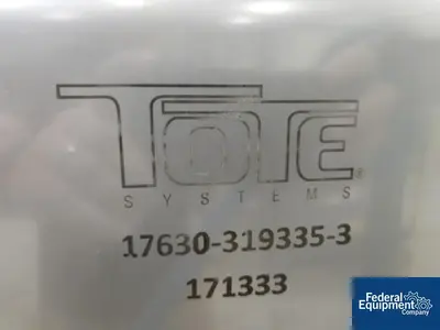 USED TOTE Systems 1,000 Liter Tote Systems Tote, S/S