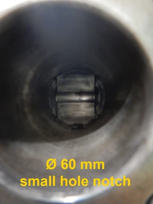 USED HALLER TUBE CUTTING Ø 60 MM