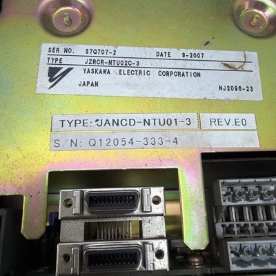 USED Yaskawa JANCD-NTU01-3