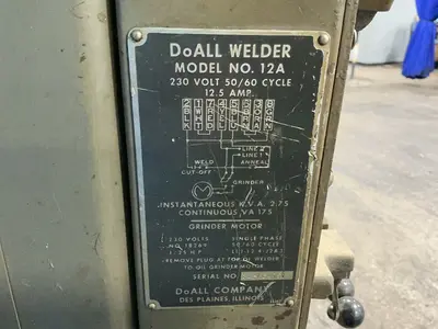 Used DOALL 3012U Vertical Band Saws Ohio US | HGR 24 #1471918