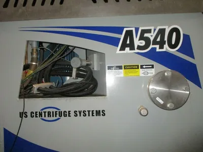 (2) USC Duramatic A540 EX self-cleaning basket centrifuges.