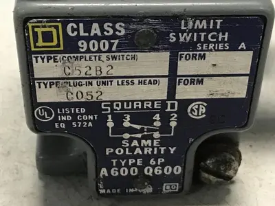 USED SQUARE D 9007-C52B2