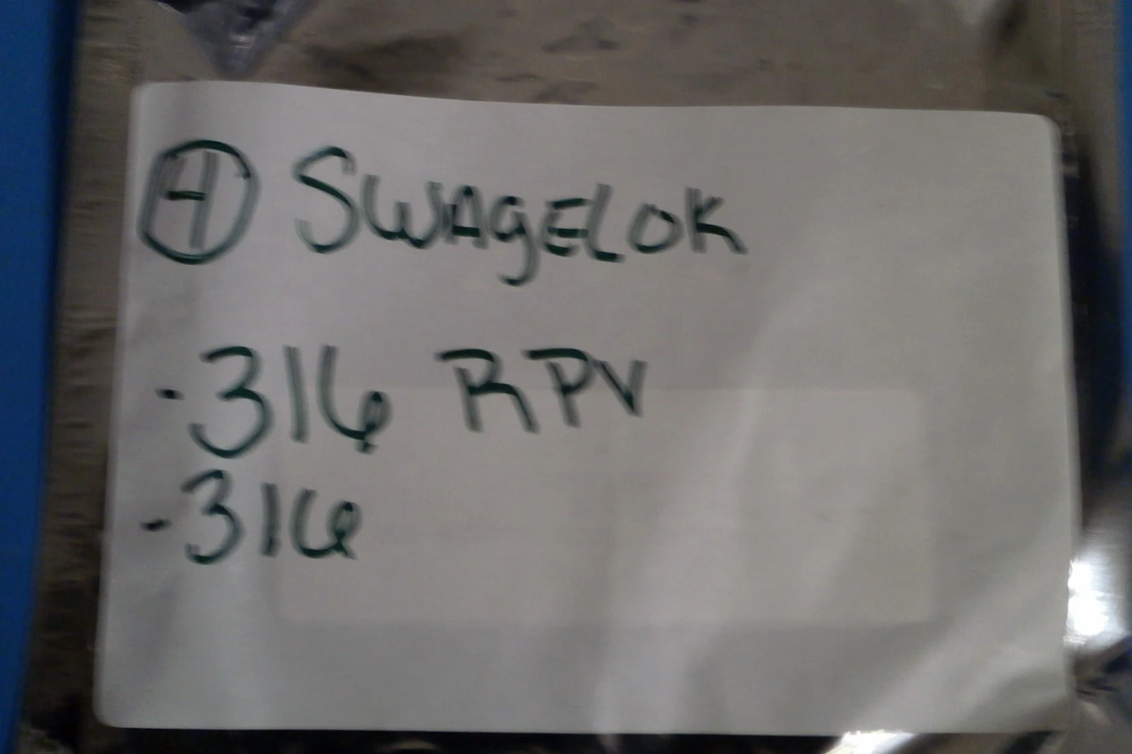 USED SWAGELOK SWAGELOK 316 RPV