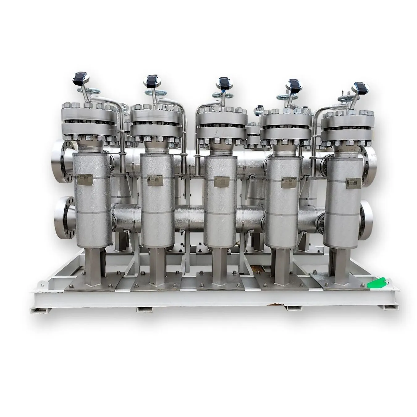 Unused Stainless Steel Rosedale High Pressure Liquid Filtration Strainer System