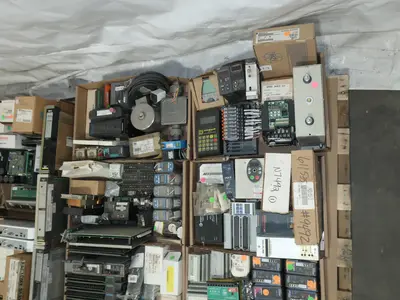 4 PALLETS OF ASSORTED AUTOMATION AND CONTROLS