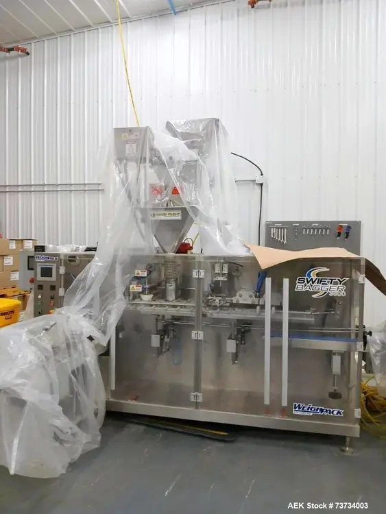 Used WEIGHPACK SYSTEMS SWIFTY 360 Form & Fill Horizontal - Pre Made Bags Illinois US | Aaron Equipment #1566108