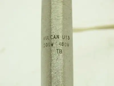 Vulcan U13  5/8" Cartridge Heater 500W 480V 90° 32" Leads  Lot of 2
