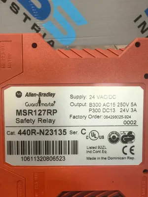 Used Allen-Bradley 440R-N23135 Relays & Switches South Carolina US | ESS Industrial Equipment Sales #1277036