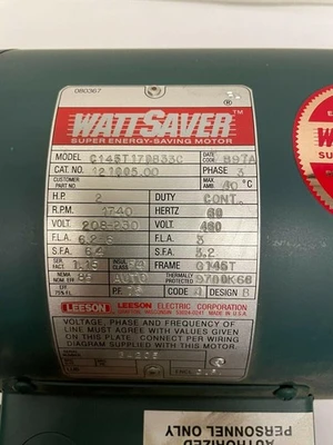 USED LEESON 121005.00 Leeson Phase C145T17DB33