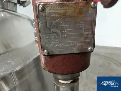 USED Precision 300 Liter Precision Stainless Reactor, 316L S/S, 45/100#