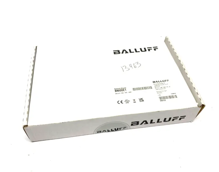 New | in-Stock BALLUFF SILVER LINE NETWORK BLOCK MODULE Industrial Controls | Maverick Industrial Sales #1111898