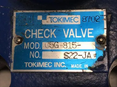USED TOKIMEC C5G-815-S22-JA