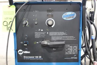 MILLER SYNCROWAVE 180 SD Arc Welders | Levy Recovery Group (9)