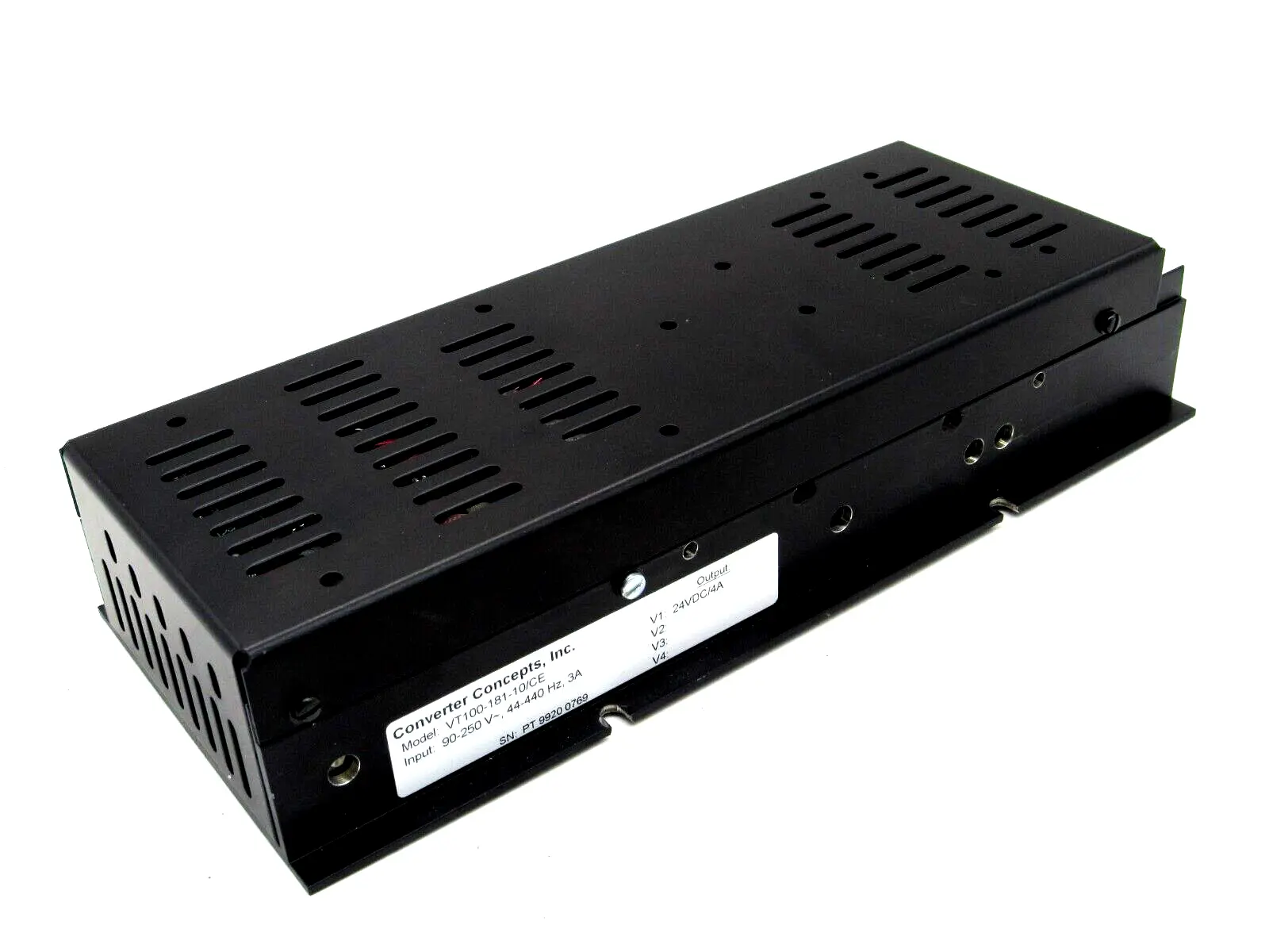 USED CONVERTER CONCEPTS VT100-181-10/CE POWER SUPPLY VT10018110CE
