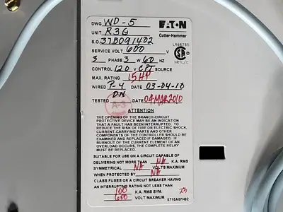 USED EATON SVX010A1-5A4N1