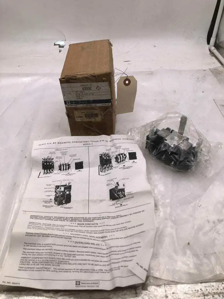 Telemecanique G223C Size 0-1 Carrier Kit, 3 Pole -NIB