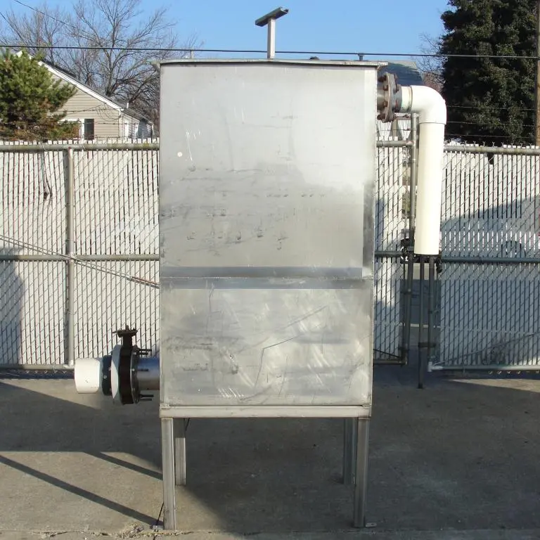 SPC7224  Tank 225 gallon vertical tank, Stainless Steel, flat Rectangular