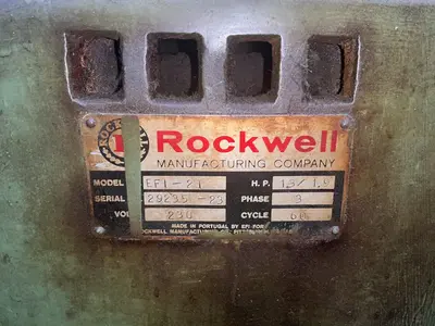 Used ROCKWELL EFI2T Heavy Duty & Sensitive Single Spindle Drills Ohio US | HGR 24 #1427513