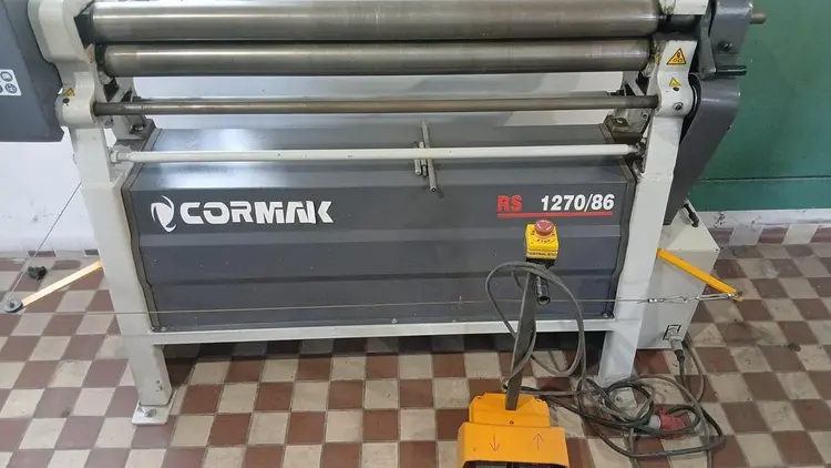 Used 2021 CORMAK RST 1270/86 Plate Bending Rolls including Pinch CZ | Amaron s.r.o. #1182749
