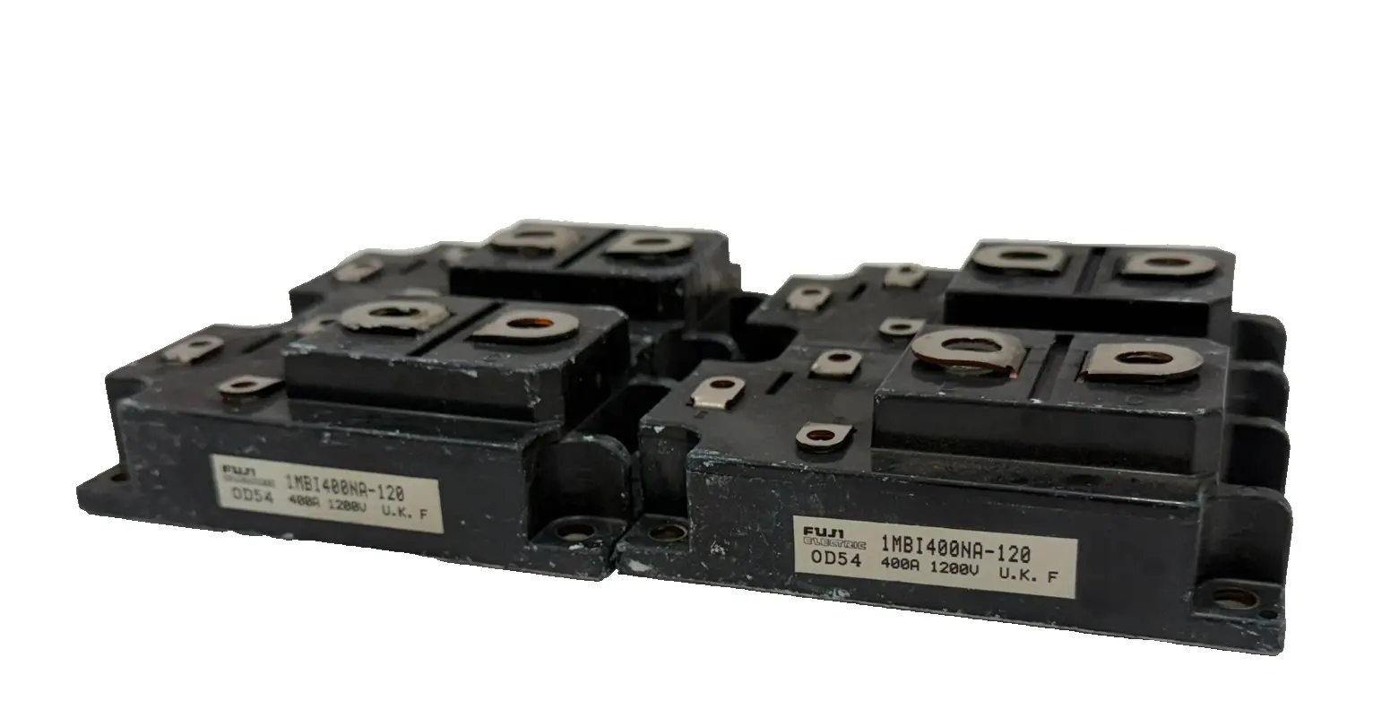USED LOT OF 4 FUJI ELECTRIC 1MBI400NA-120 TRANSISTOR MODULE 1MBI400NA120