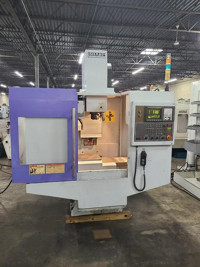 Used 2004 SHARP SV-2412 Vertical Machining Centers Pennsylvania US | Hildebrand Machinery Co. #1481790