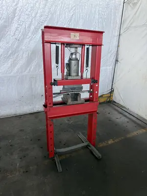 30 TON PITTSBURGH H FRAME HYDRAULIC PRESS. STOCK # 0952123.
