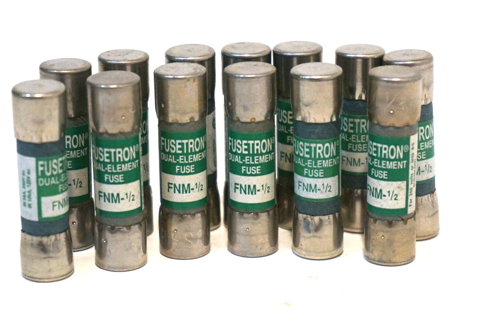 13 NEW FUSETRON FNM-1/2 FUSES FNM12