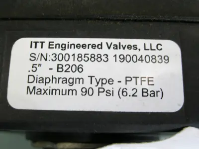Used ITT A206 Valves/Fittings New Hampshire US | Bitter End Trading #1452864