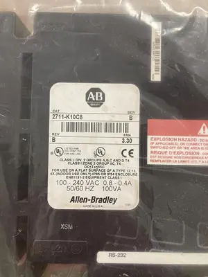 NEW Allen Bradley 2711-K10C8/B OPERATOR INTERFACE PANELVIEW 1000 10.4 INCH #5136