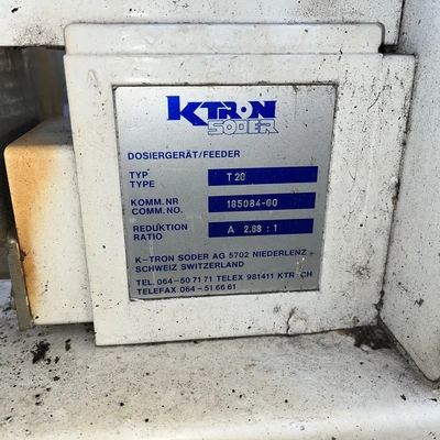 K-Tron Soder Twin Screw Feeder Type T20