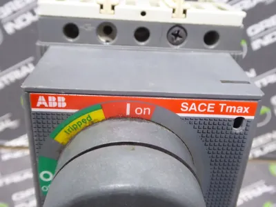 ABB SACE Tmax 90 Amp Rotary Circuit Breaker Type T2H 480VAC Used