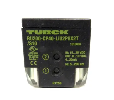 NEW TURCK RU200-CP40-LIU2P8X2T/S10 PROXIMITY SENSOR 1610093
