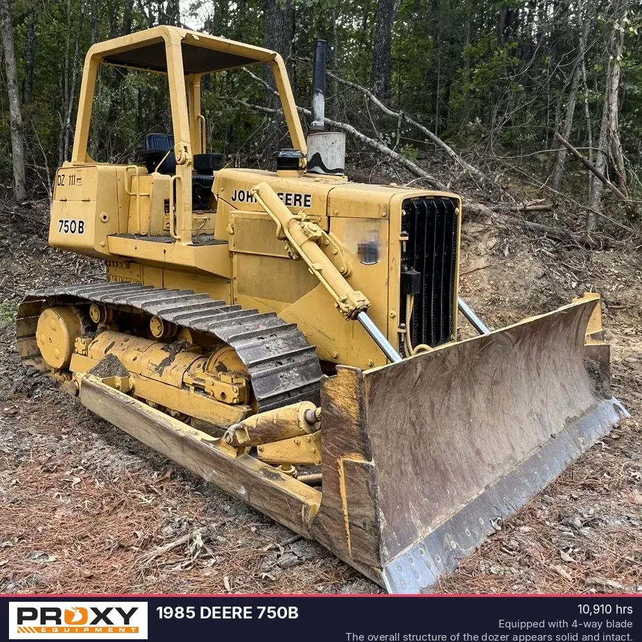 Used 1985 DEERE 750B Bulldozers North Carolina US | Proxy Equipment #1378358