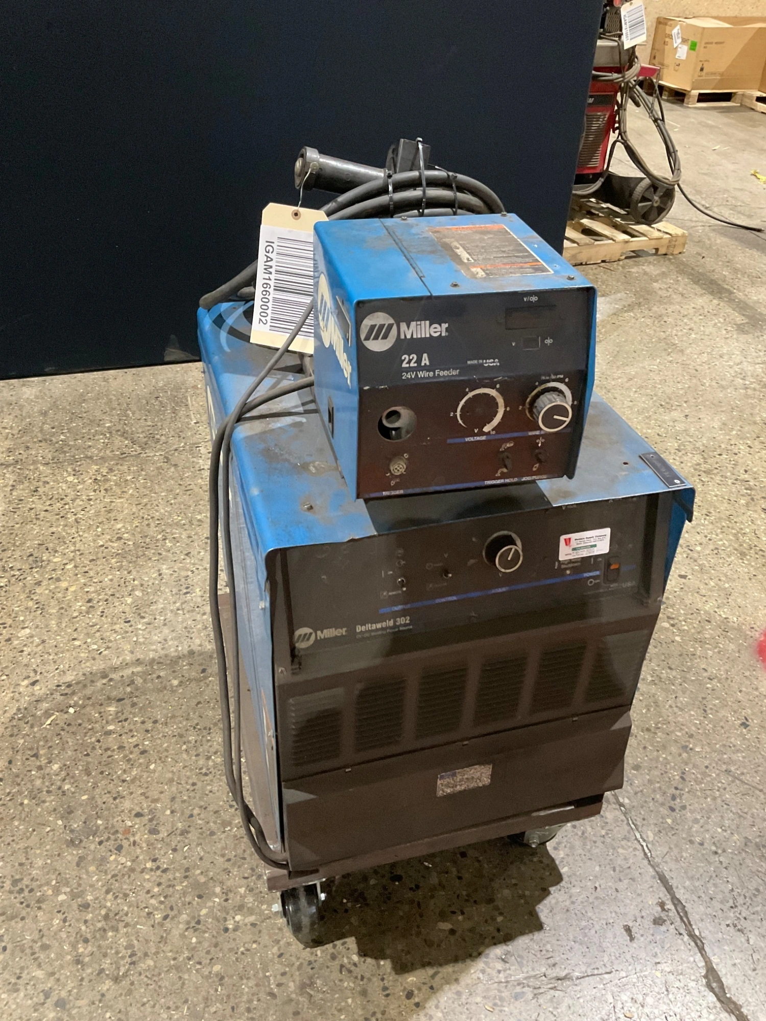 USED MILLER DELTAWELD 302