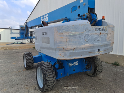 Used 2014 Genie S-65 Aerial Work Platforms Texas US | Stack Equipment #1271308