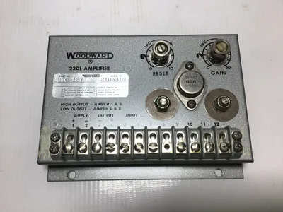 Woodward 2301 Motor Operated Potentiometer/Speed Sensor/Signal Converter/Power Supply/Amplifier/Voltage Switch (Set)