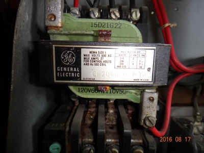 General Electric 7700 series size 1 Motor Control Buckets