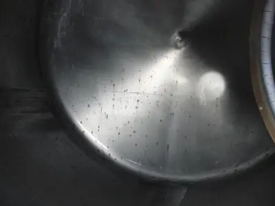 SPC7508  Tank 1700 gallon horizontal tank, Stainless Steel Contact Parts